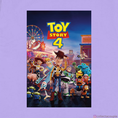 Toy Story: Part 4 Oversized Unisex T-shirt (front and back print)