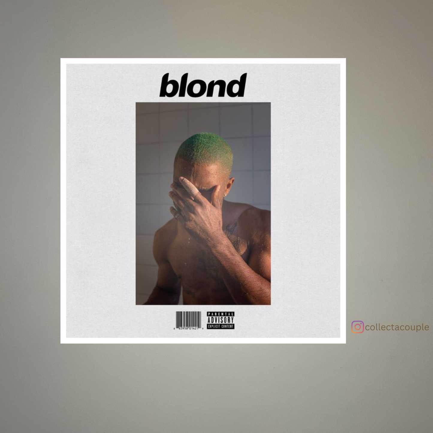 Frank Ocean: Blonde Album Cover