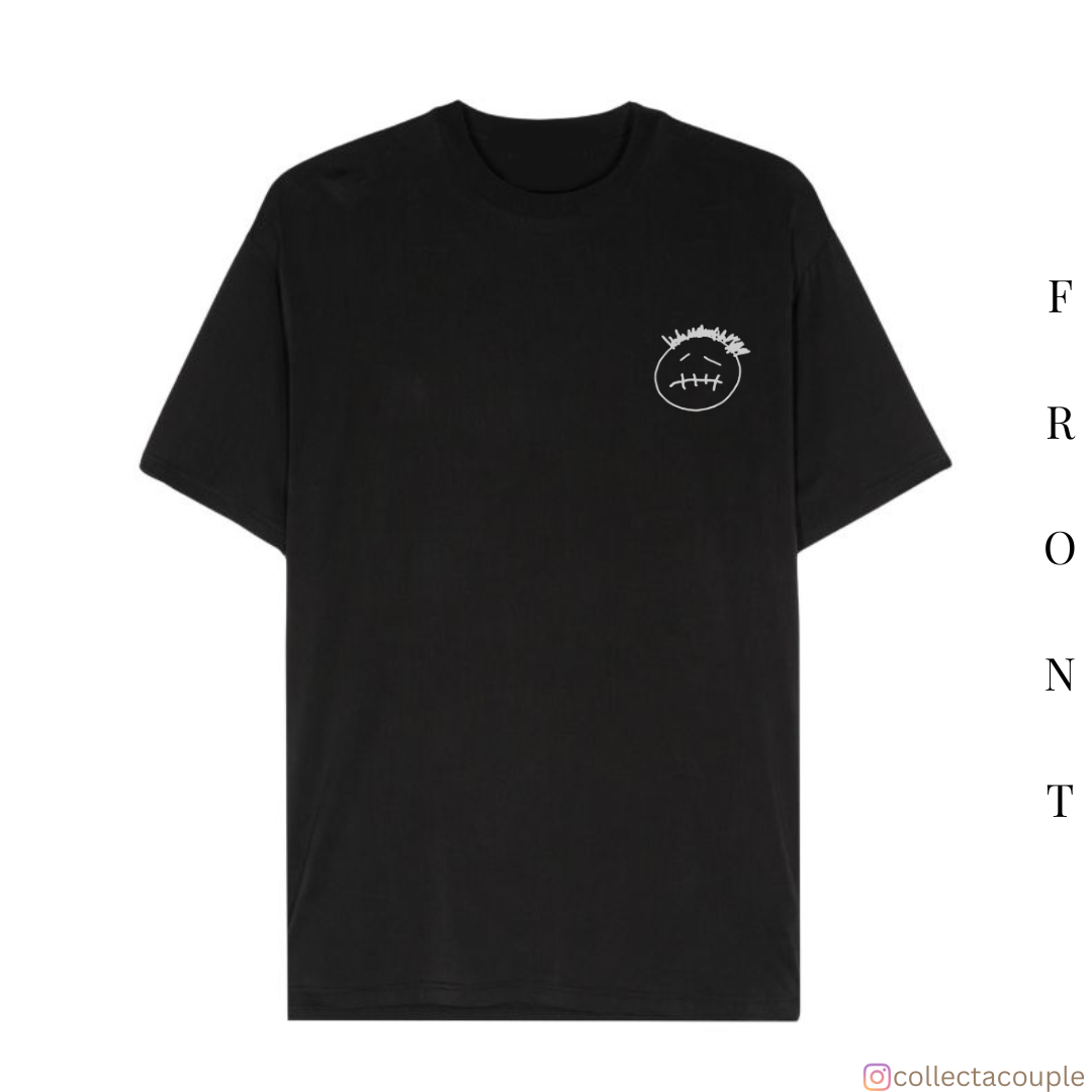 Travis Scott: Illustration (3) Oversized Unisex T-shirt (front and back print)