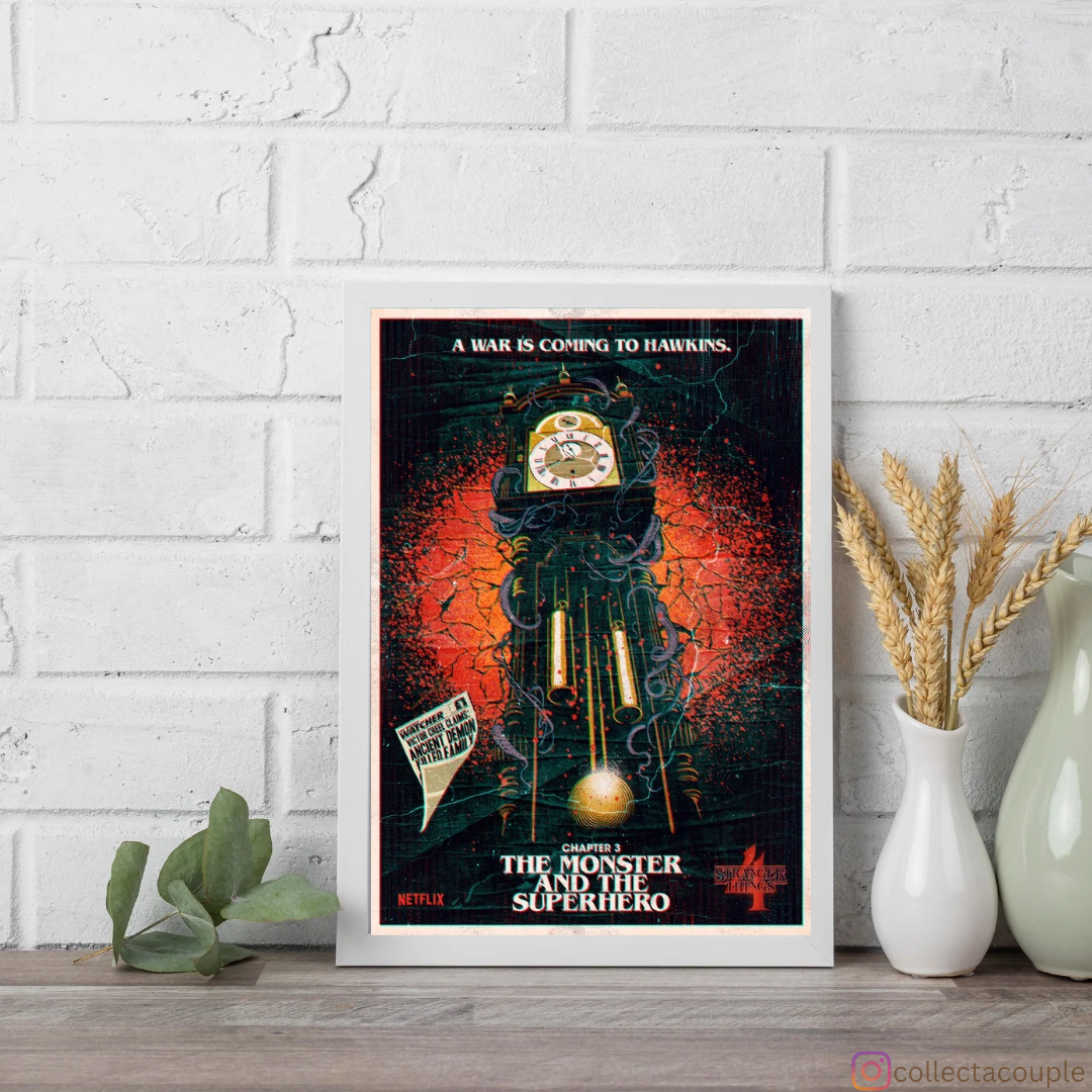 Stranger Things: The Monster and The Hero Framed Poster
