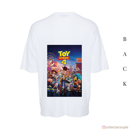 Toy Story: Part 4 Oversized Unisex T-shirt (front and back print)