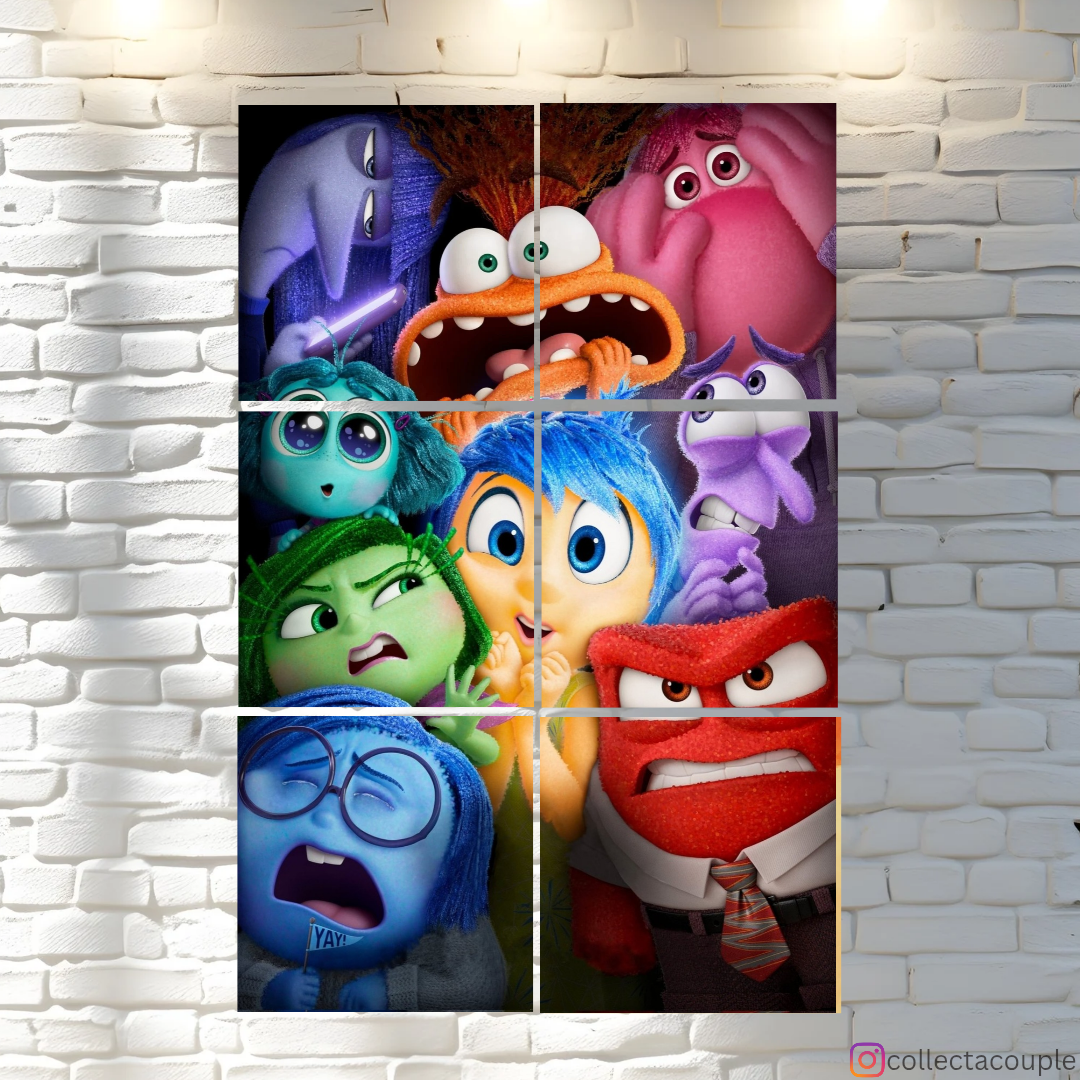 Inside Out 2: Emotions Fandom Puzzle Board Wall Art