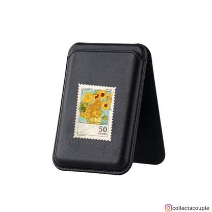 Van Gogh: Sunflowers Stamp Magsafe Wallet