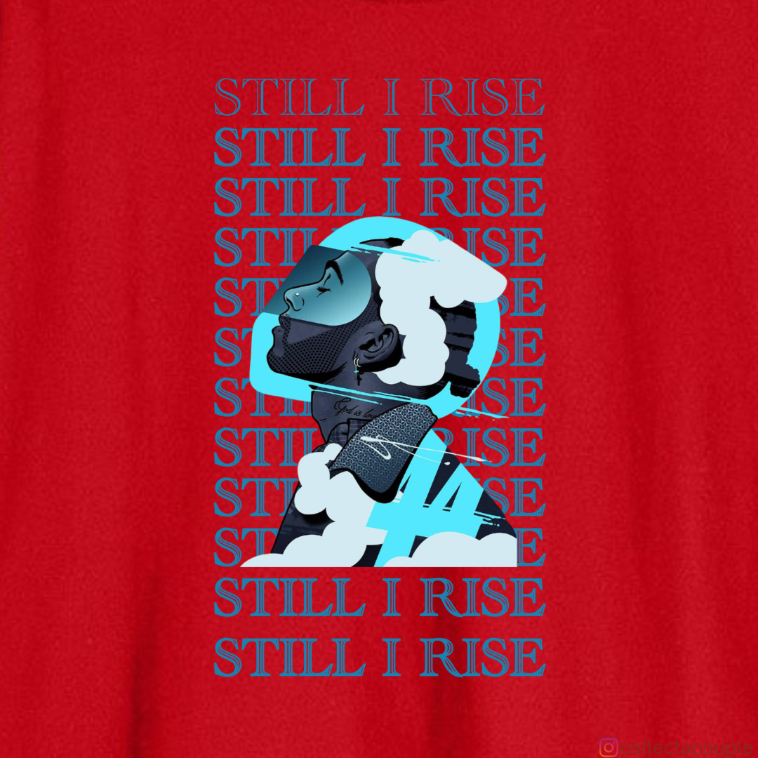 Lewis Hamilton: Still I Rise Oversized Unisex T-shirt (front and back print)