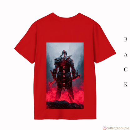 God of War: Kratos Oversized Unisex T-shirt (front and back print)
