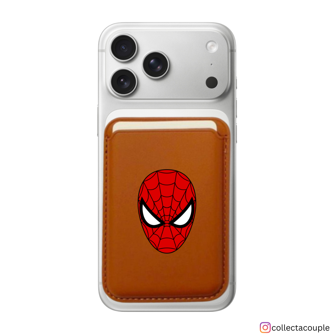 Spider-Man: Mask Magsafe Wallet