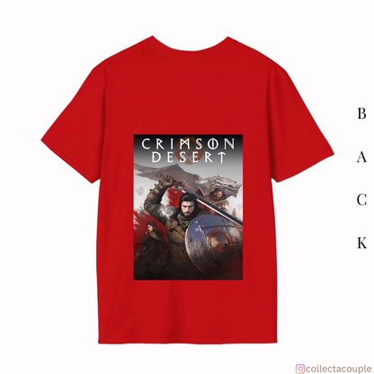 Crimson Desert: Kliff Oversized Unisex T-shirt (front and back print)