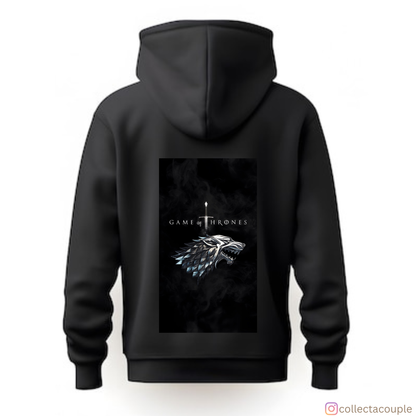 Game of Thrones: House Stark Unisex Hoodie (front & back print)
