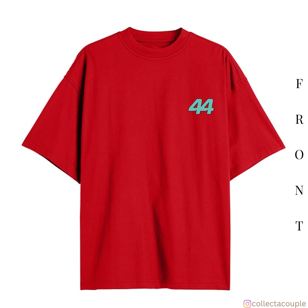 Lewis Hamilton: Still I Rise Oversized Unisex T-shirt (front and back print)