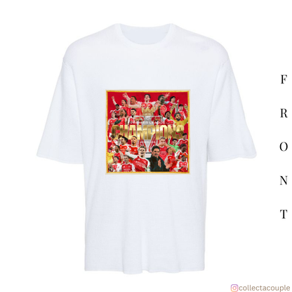 Arsenal: Premier League Champions 25/26 Oversized Unisex T-shirt