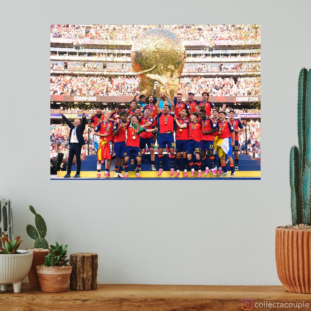 FIFA World Cup: Spain Champions 2026 Poster