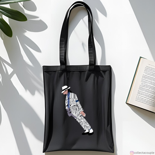 Michael Jackson: Smooth Criminal Illustration Tote Bag