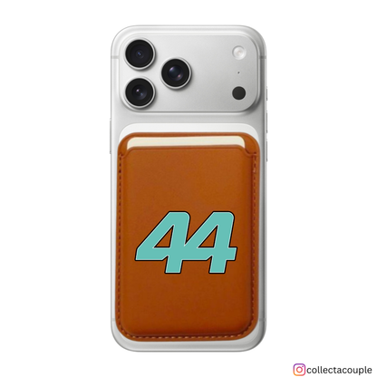Lewis Hamilton: 44 Mercedes Logo Magsafe Wallet