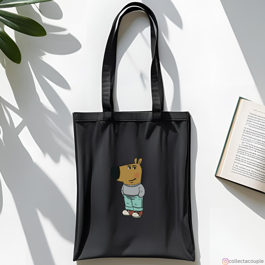 Chill Guy: Pose Tote Bag