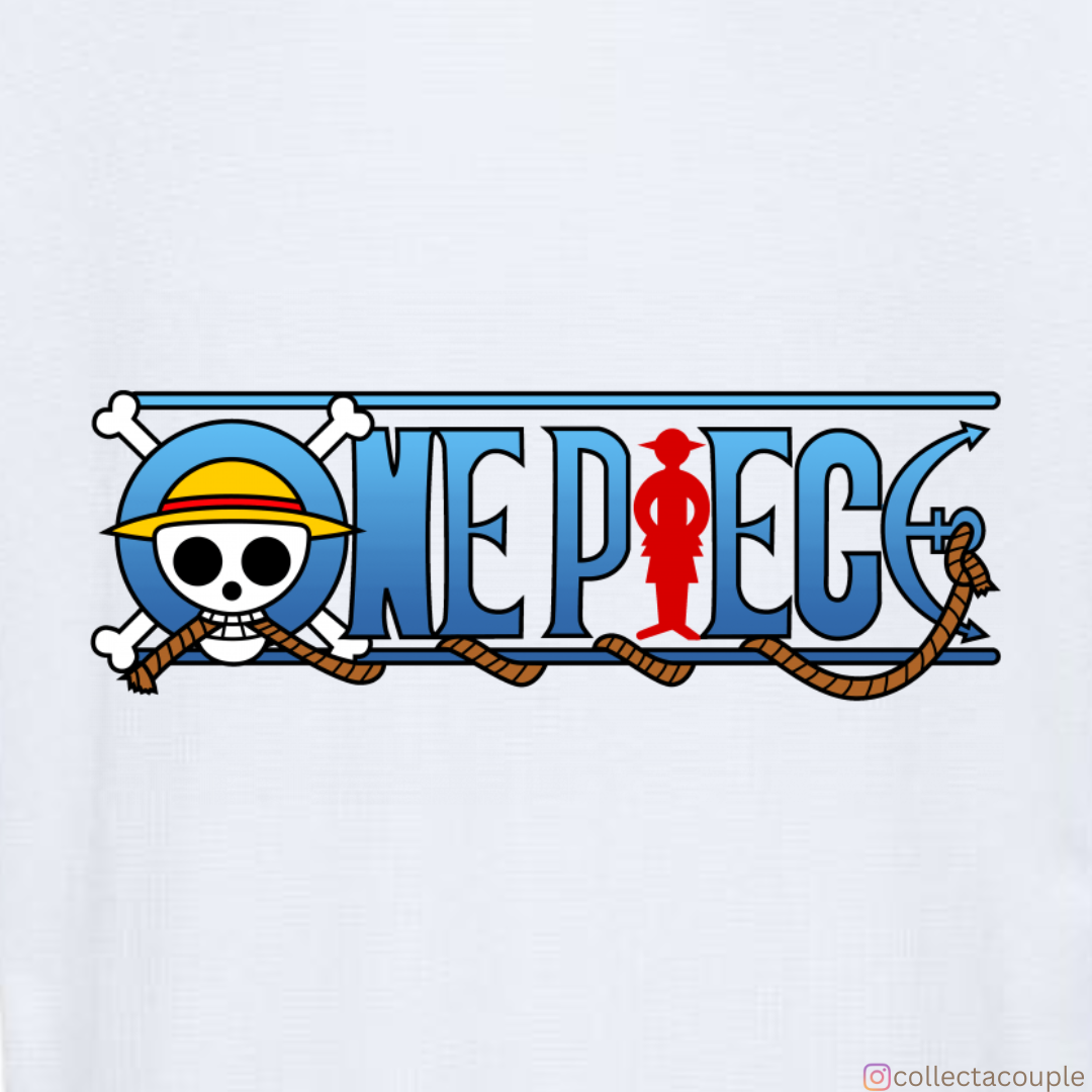 One Piece: Monkey D Luffy Scenic Oversized Unisex T-shirt (front and back print)