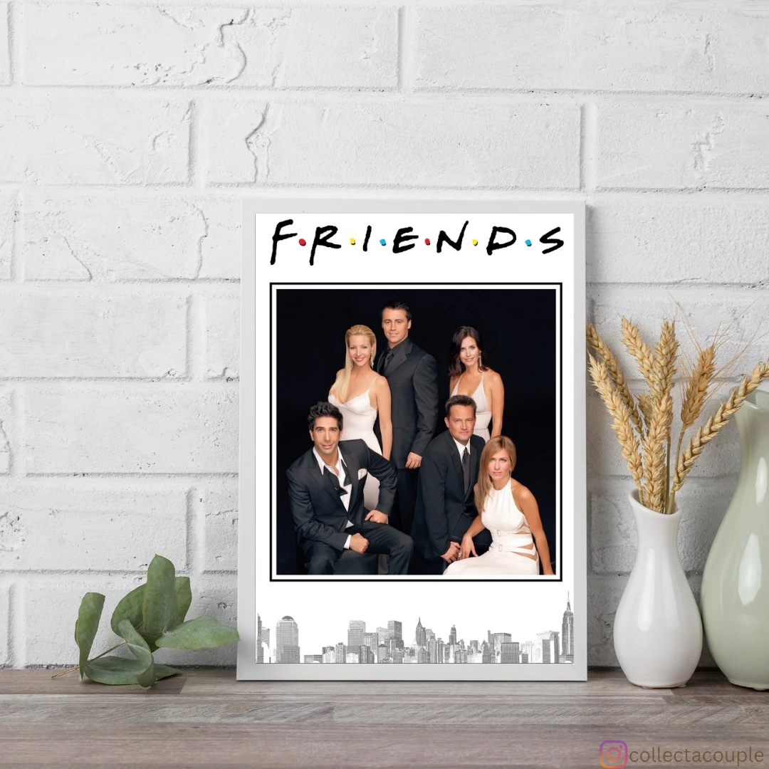 Friends: Cast Collage (1) Framed Poster