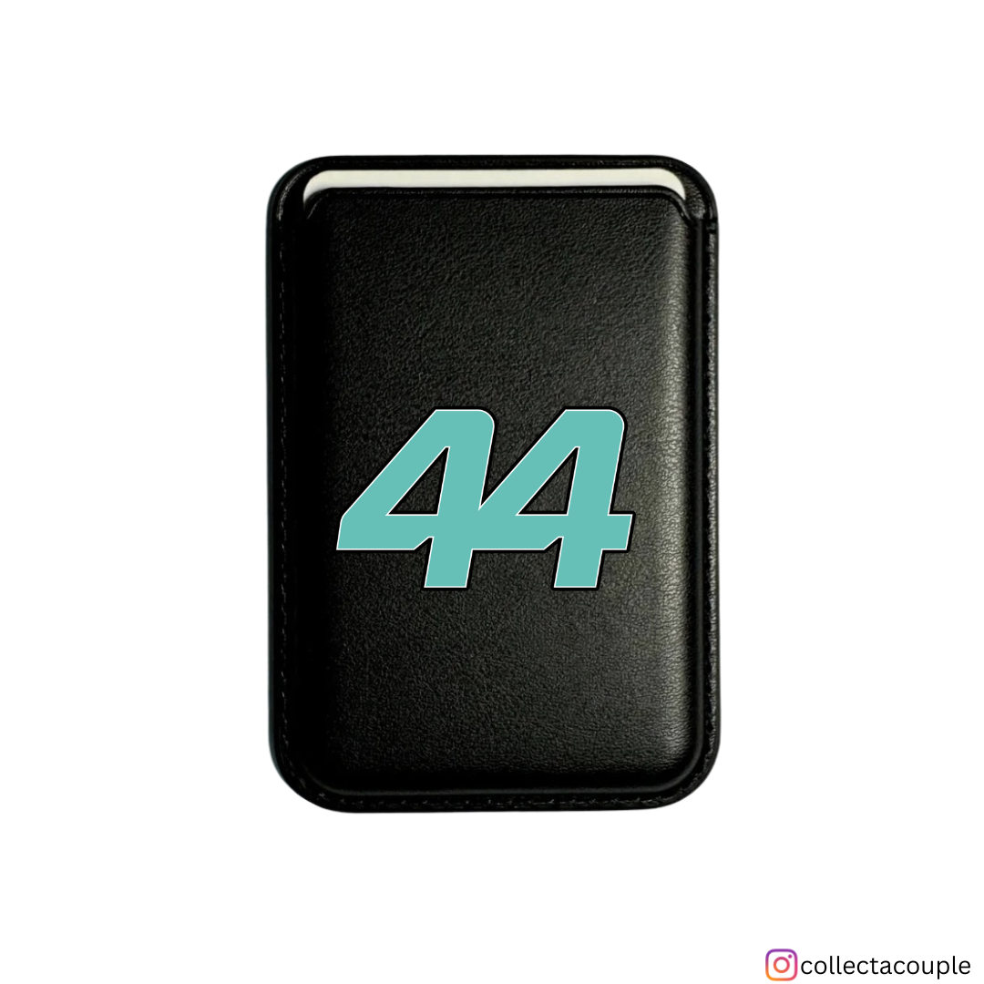Lewis Hamilton: 44 Mercedes Logo Magsafe Wallet