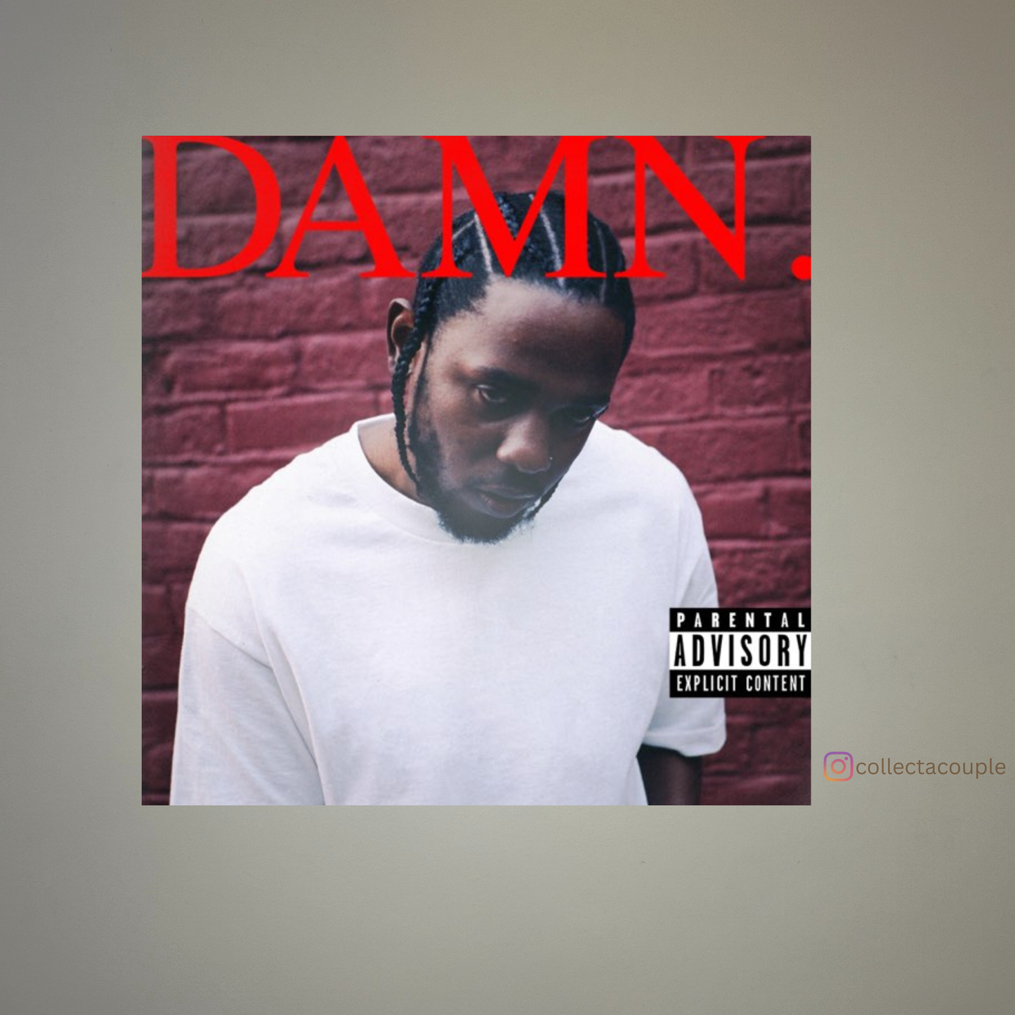 Kendrick Lamar: Damn Album Cover