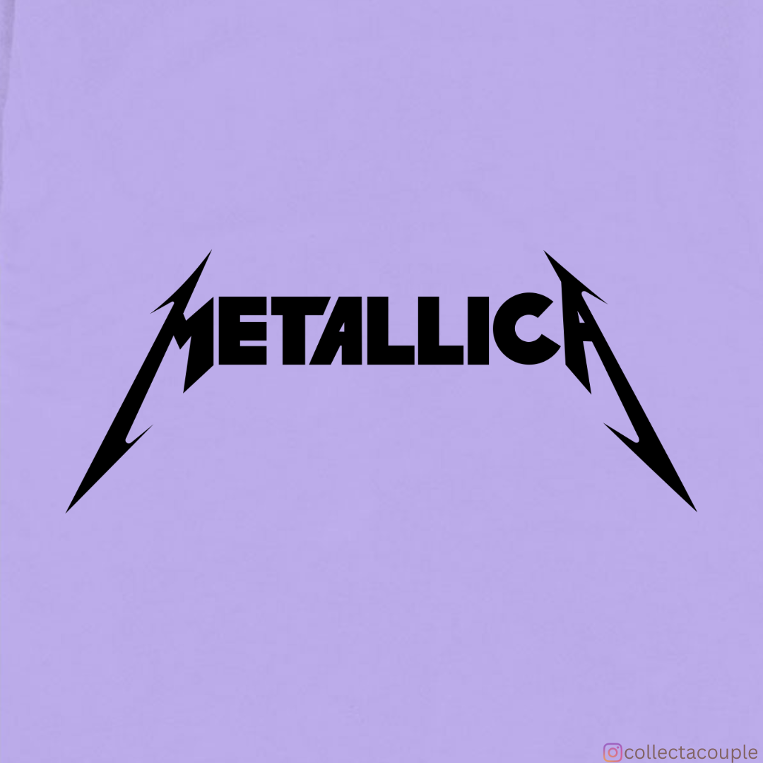 Metallica: Oversized Unisex T-shirt (front and back print)