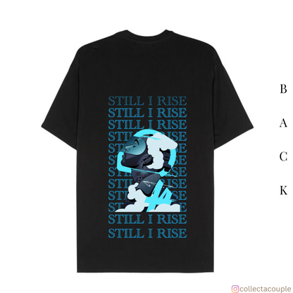 Lewis Hamilton: Still I Rise Oversized Unisex T-shirt (front and back print)