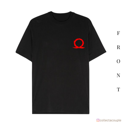 God of War: Kratos Oversized Unisex T-shirt (front and back print)