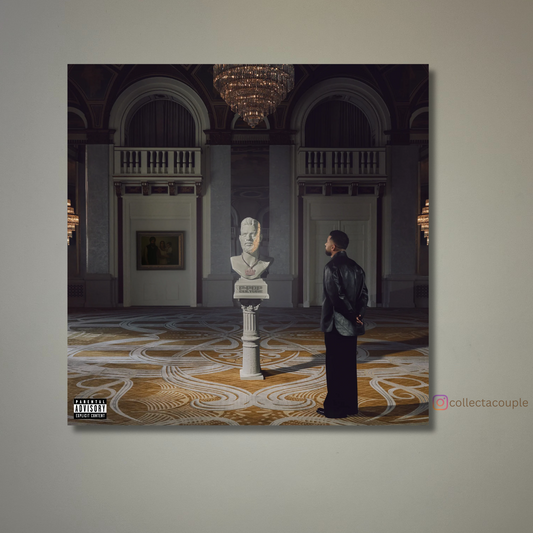 Karan Aujla x Ikky: P-POP CULTURE Album Cover Hardboard Poster