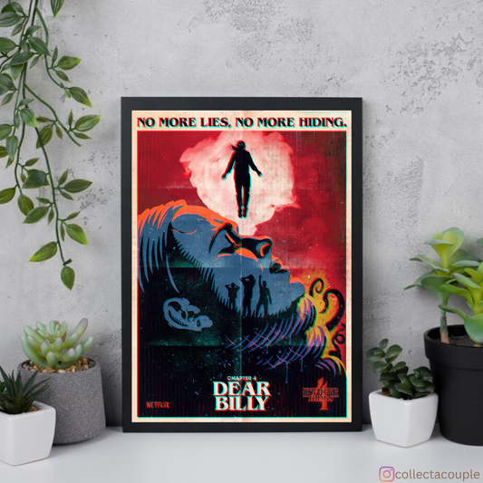 Stranger Things: Dear Billy Framed Poster