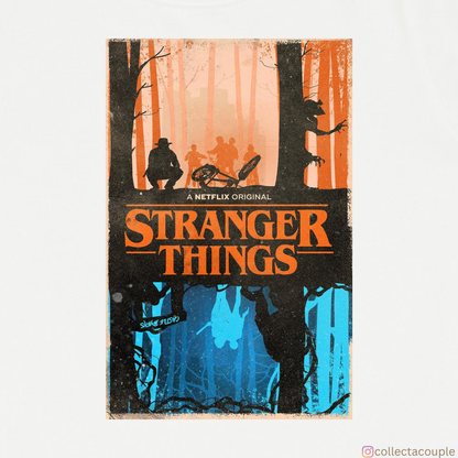 Stranger Things: Upside Down Illustration Unisex T-shirt