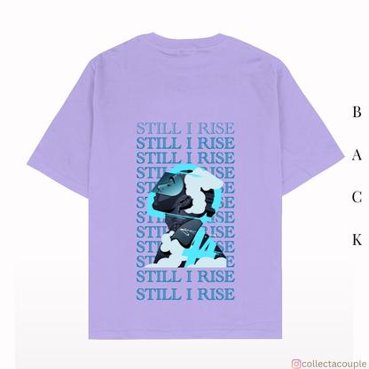 Lewis Hamilton: Still I Rise Oversized Unisex T-shirt (front and back print)