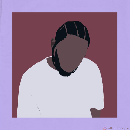 Kendrick Lamar: Damn Illustrated Oversized Unisex T-shirt
