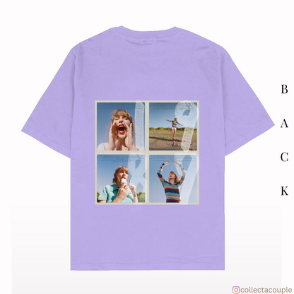 Taylor Swift: 1989 Taylor's Version Oversized Unisex T-shirt (front and back print)