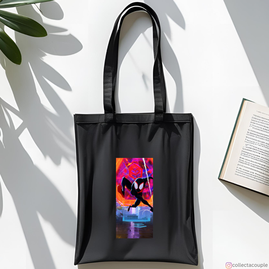 Spiderman Into the Spider Verse: Swing Tote Bag