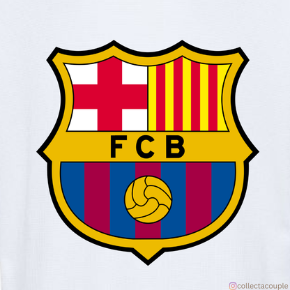 FC Barcelona: Logo Oversized Unisex T-shirt