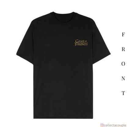 Game of Thrones: Illustration Cast Oversized Unisex T-shirt (front and back print)