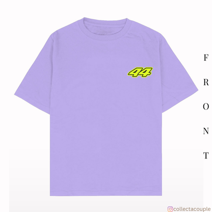 Lewis Hamilton: Ferrari Oversized Unisex T-shirt (front and back print)