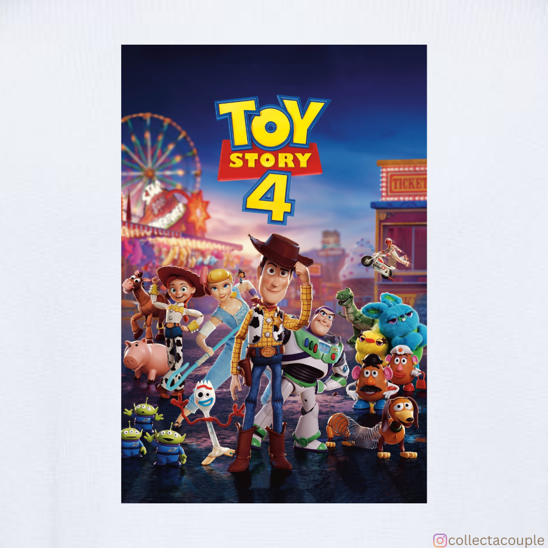 Toy Story: Part 4 Oversized Unisex T-shirt (front and back print)