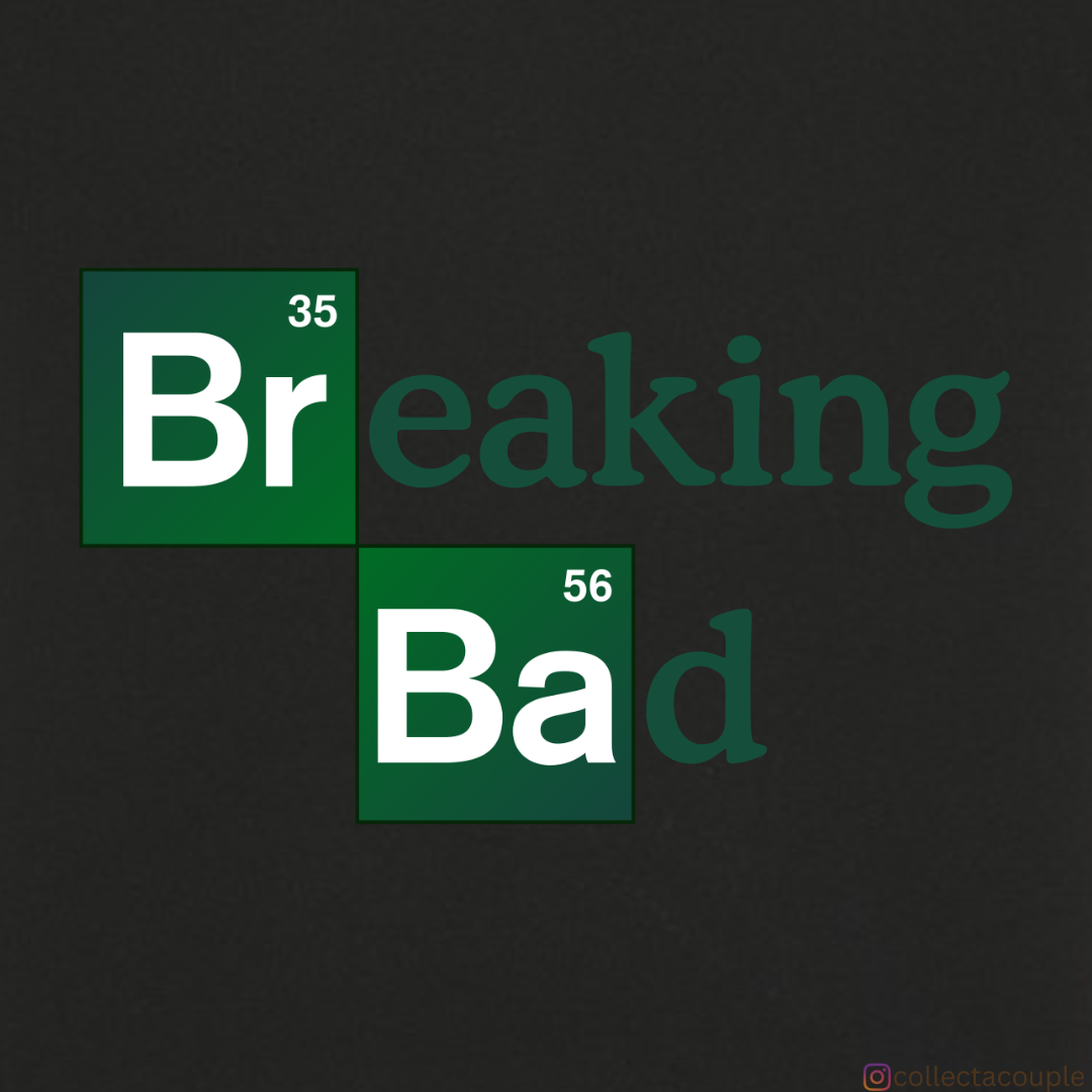 Breaking Bad: Walter and Jesse Illustrated Oversized Unisex T-shirt (front and back print)