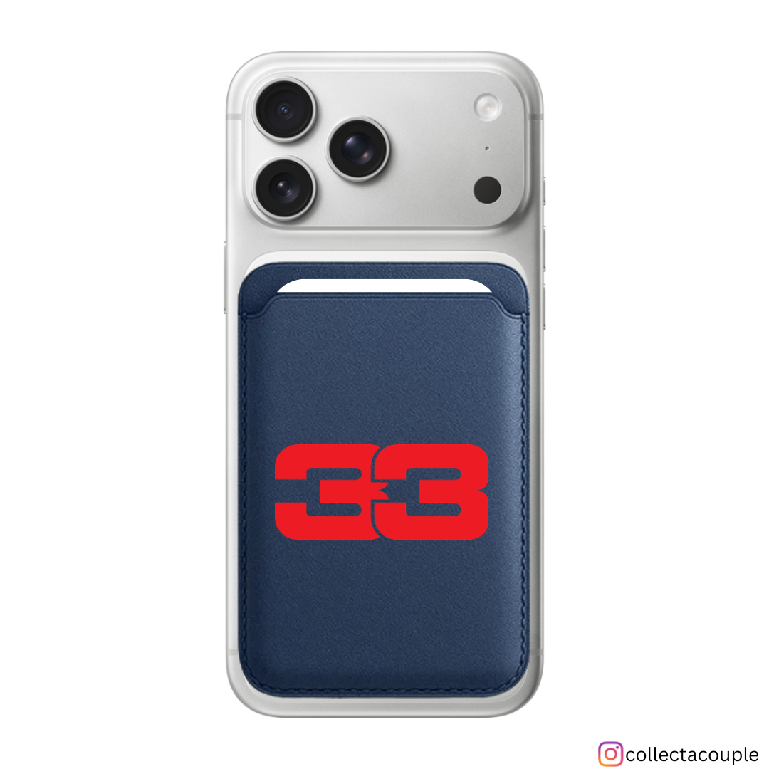Max Verstappen: 33 Logo Magsafe Wallet