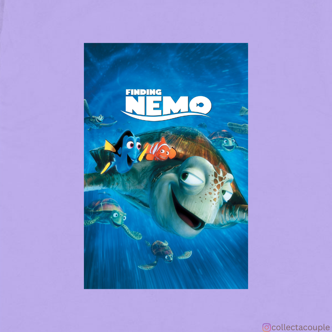Finding Nemo: Poster Oversized Unisex T-shirt (front and back print)