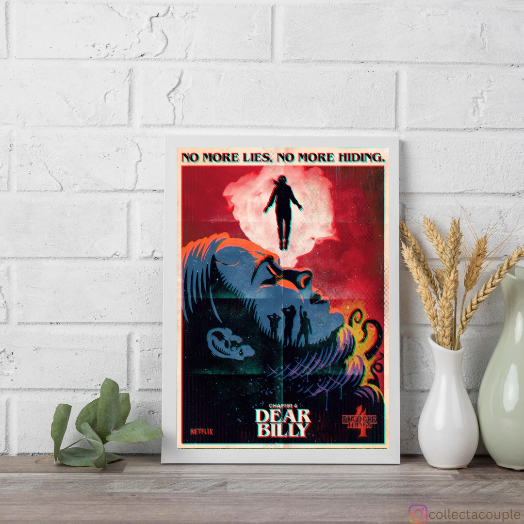 Stranger Things: Dear Billy Framed Poster