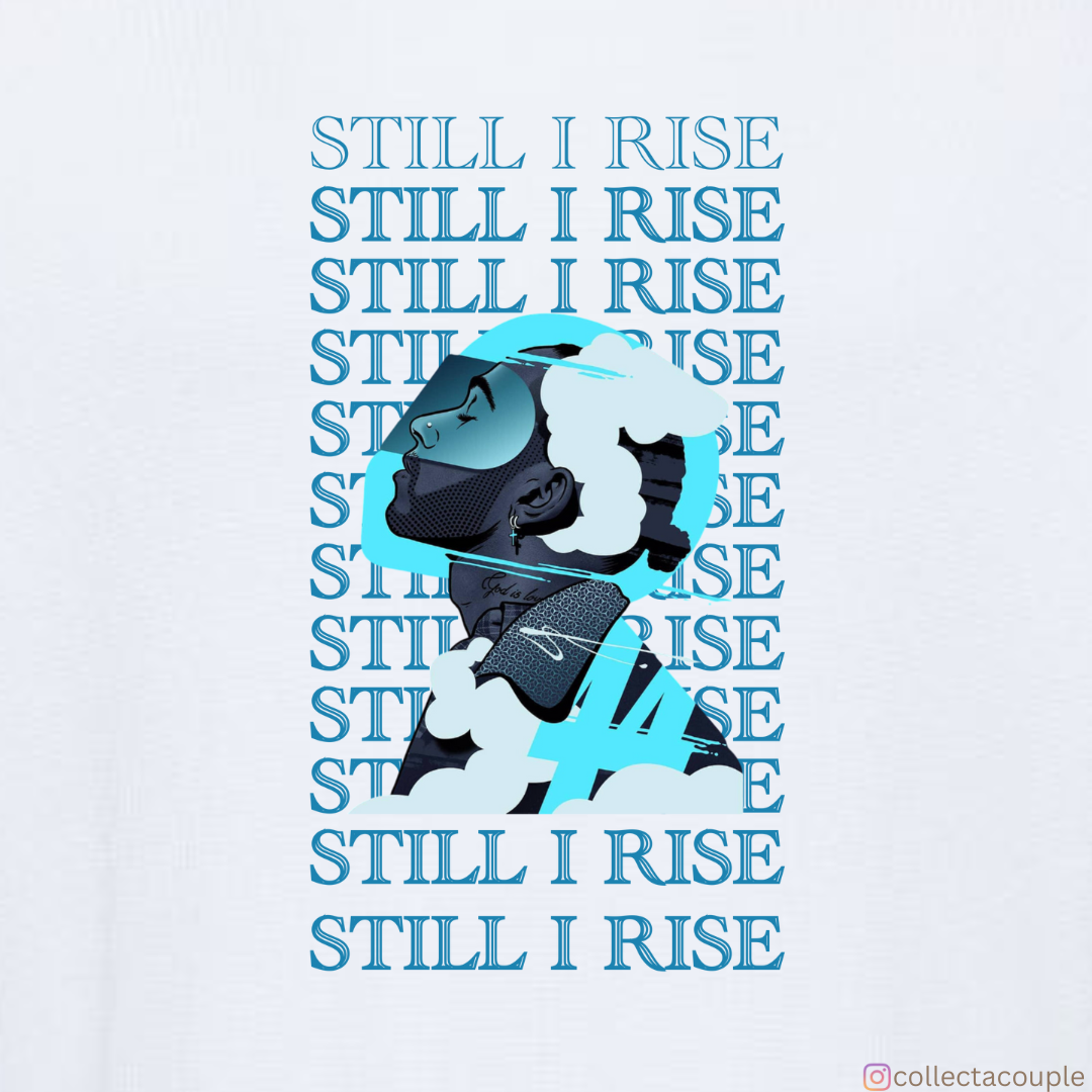 Lewis Hamilton: Still I Rise Oversized Unisex T-shirt (front and back print)