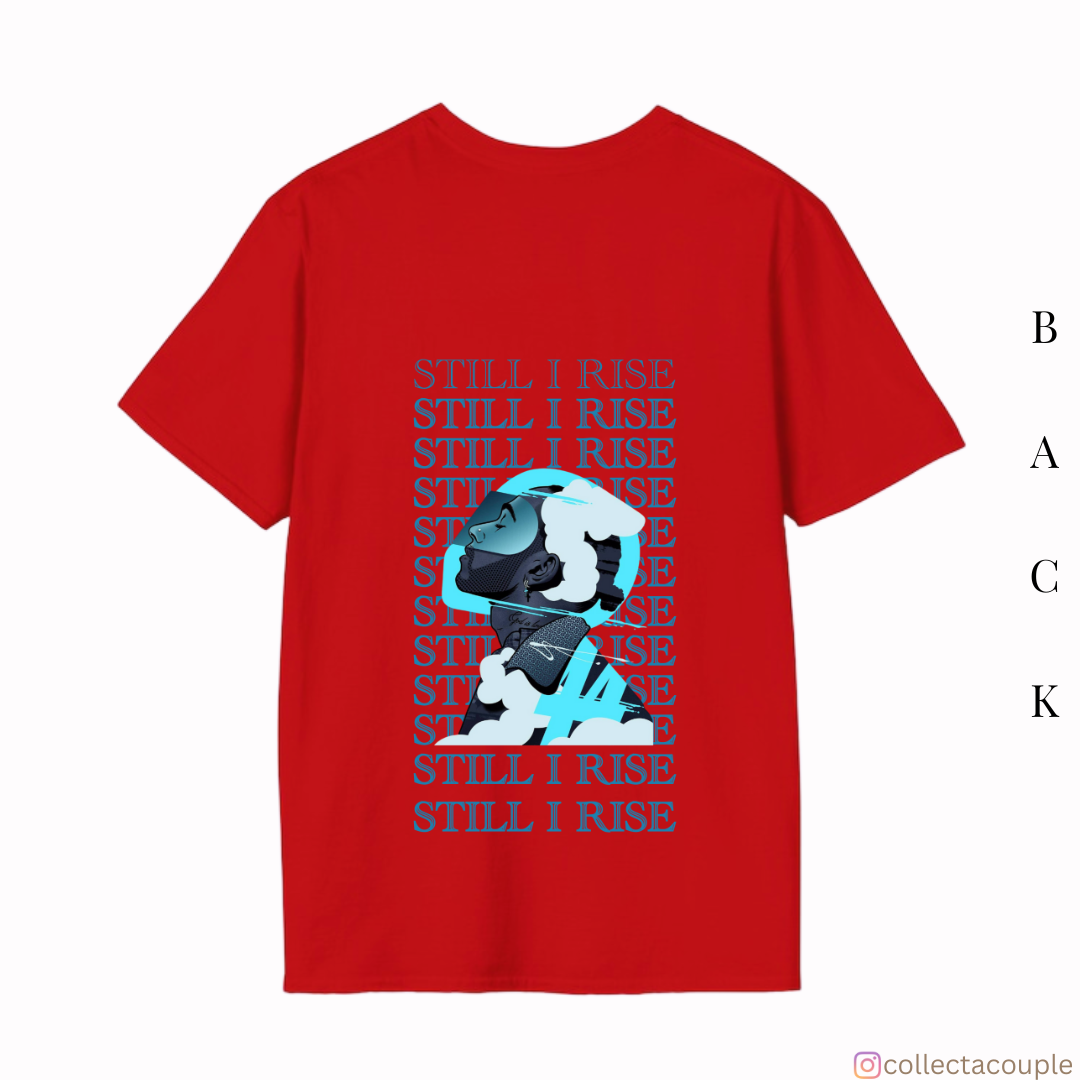 Lewis Hamilton: Still I Rise Oversized Unisex T-shirt (front and back print)