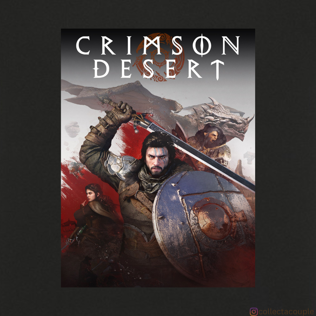 Crimson Desert: Kliff Oversized Unisex T-shirt (front and back print)