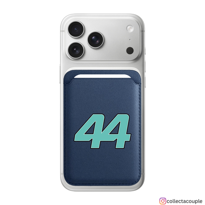 Lewis Hamilton: 44 Mercedes Logo Magsafe Wallet