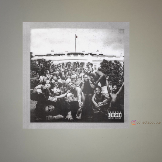 Kendrick Lamar: To Pimp A Butterfly Album Cover Hardboard Poster