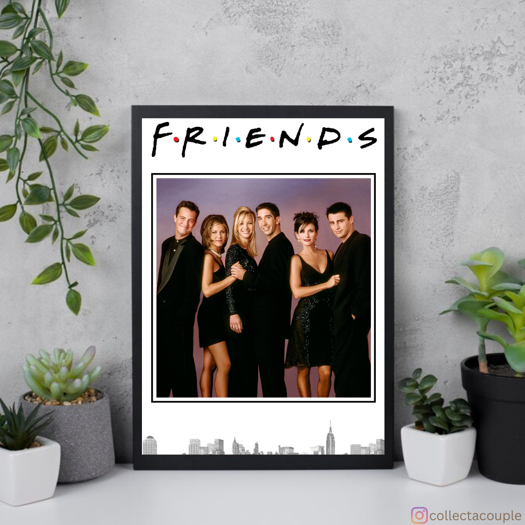 Friends: Cast Collage (2) Framed Poster