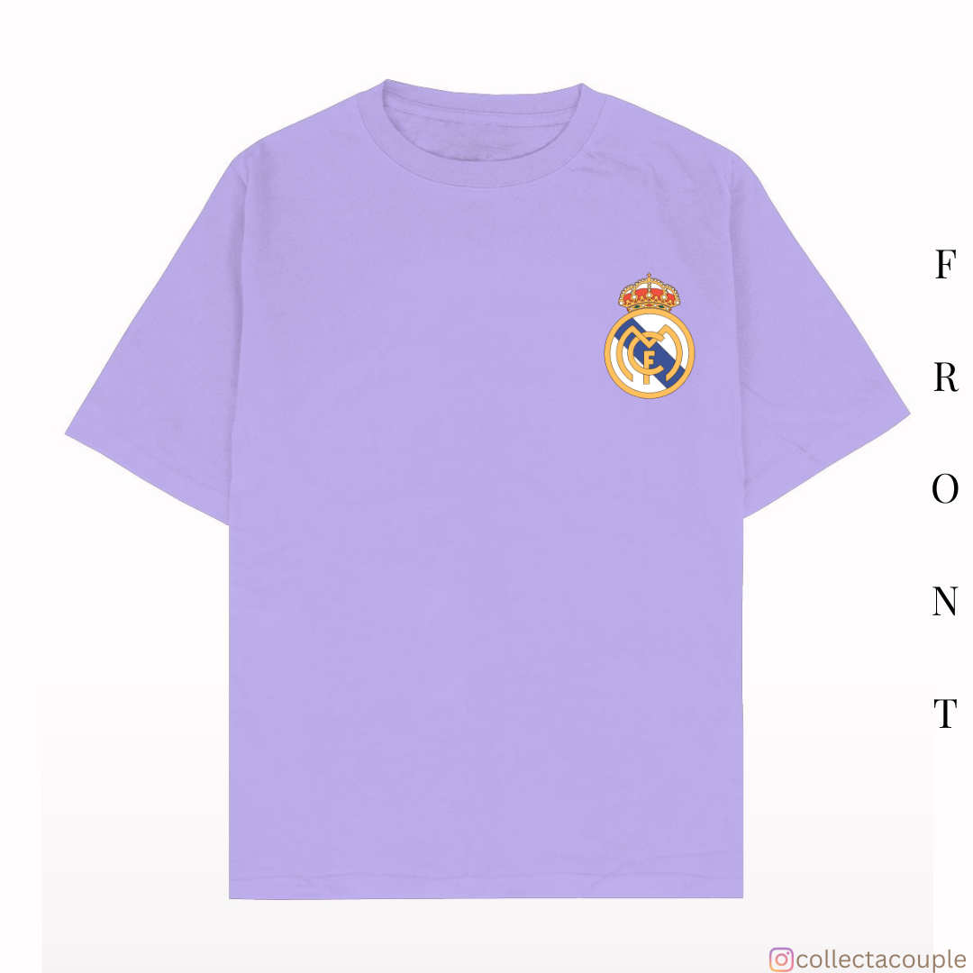 Real Madrid: Logo Oversized Unisex T-shirt
