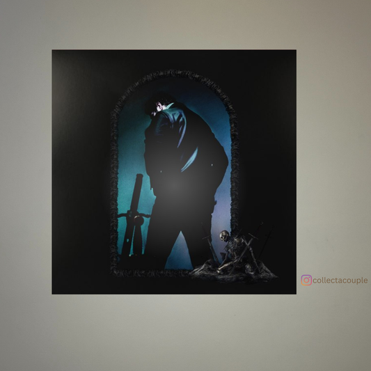 Post Malone: Hollywood's Bleeding Album Cover Hardboard Poster