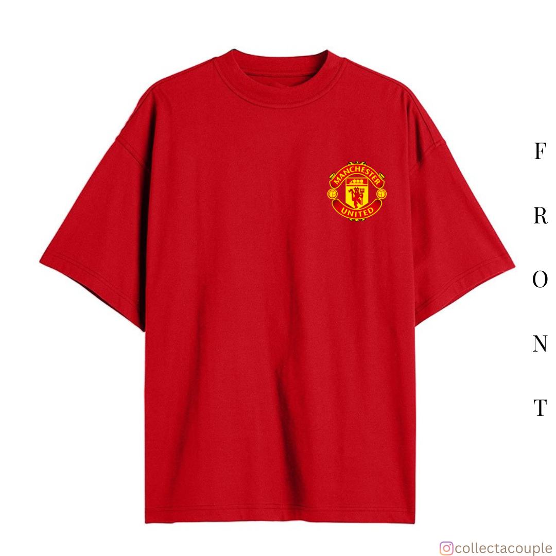 Manchester United: Logo Oversized Unisex T-shirt