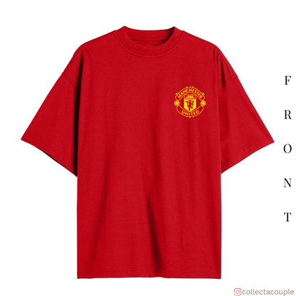 Manchester United: Logo Oversized Unisex T-shirt